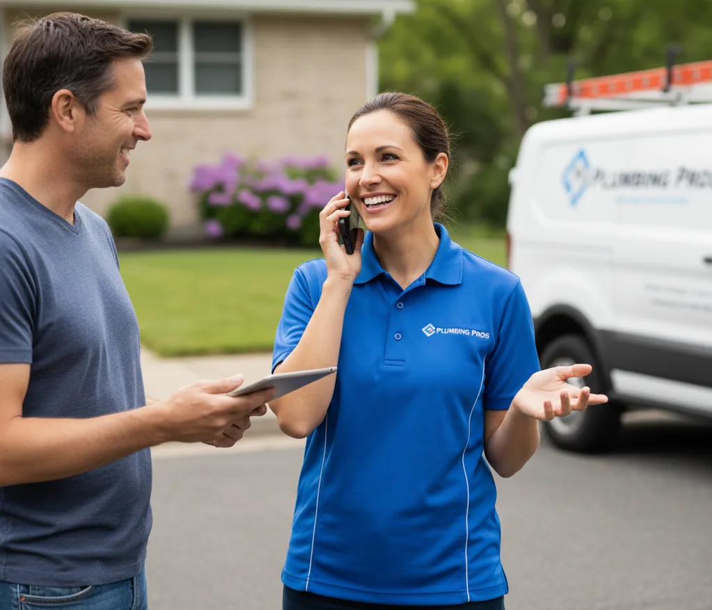Grant Plumbing customer support in Bonduel